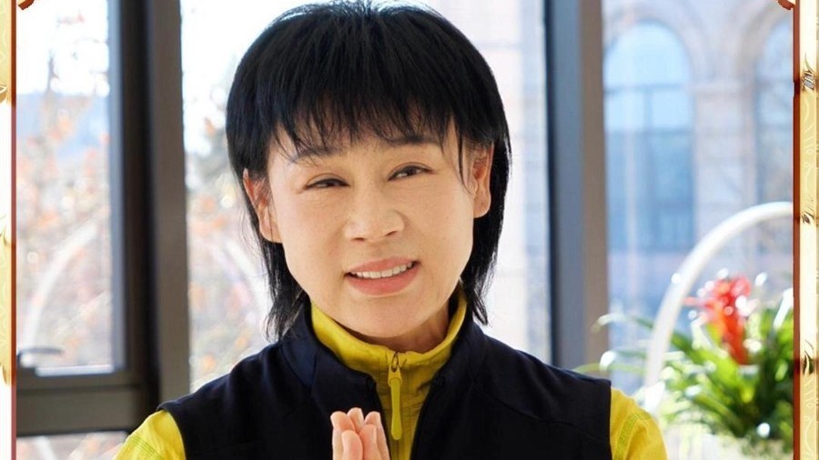 速度滑冰世界冠军叶乔波，给顺义市民拜年啦！