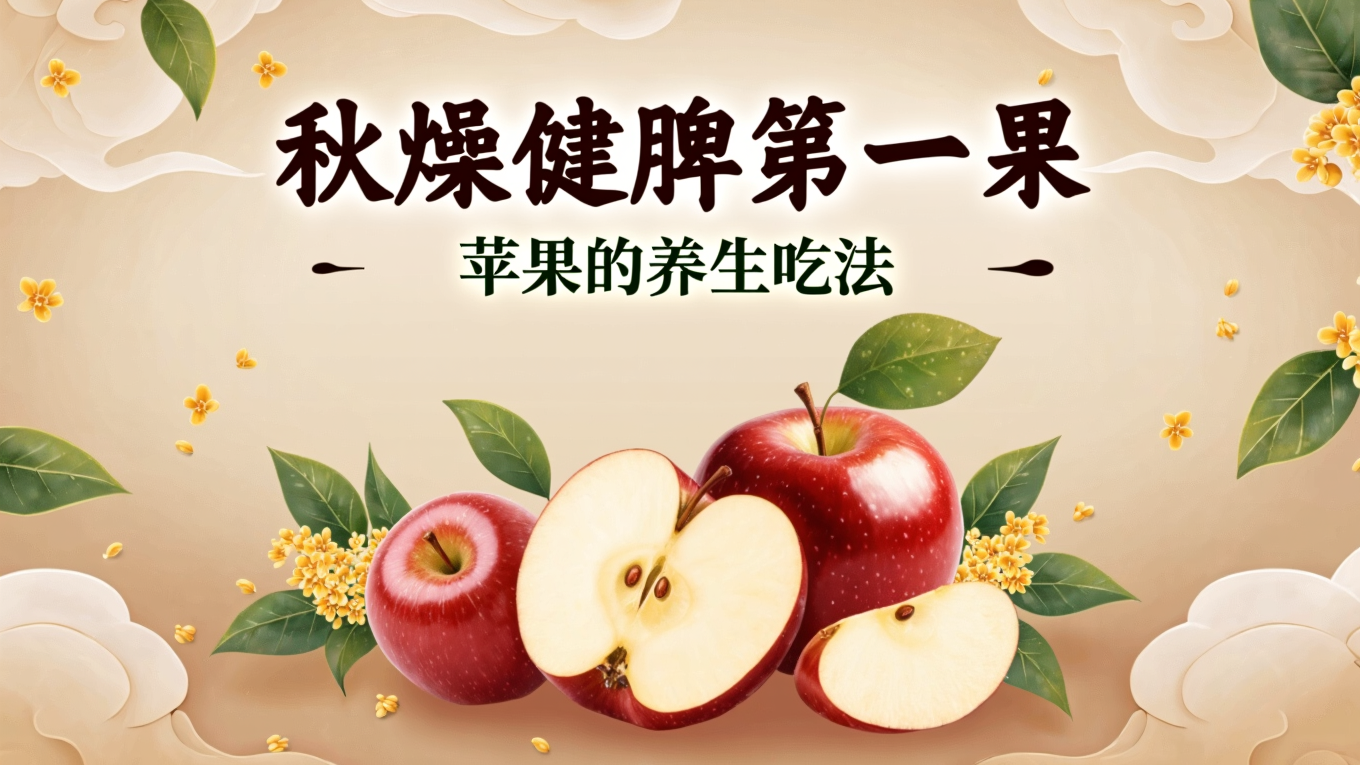 秋燥吃苹果有讲究！避开3大误区，4种熟吃方法更养脾胃