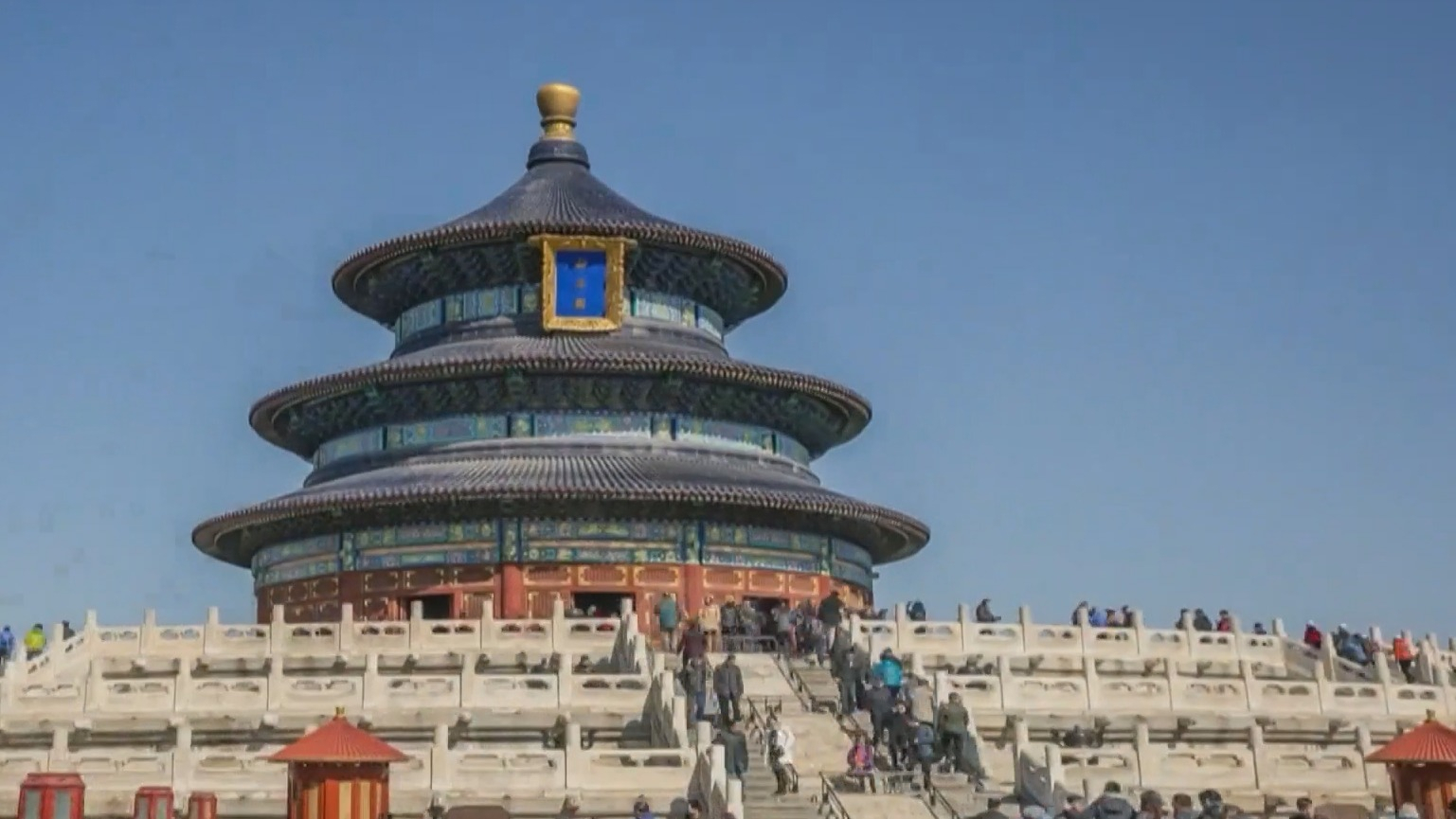中美两国元首合影带火天坛打卡热 科技赋能守护古建“延年益寿” 中美两国元首合影带火天坛打卡热 科技赋能守护古建“延年益寿”