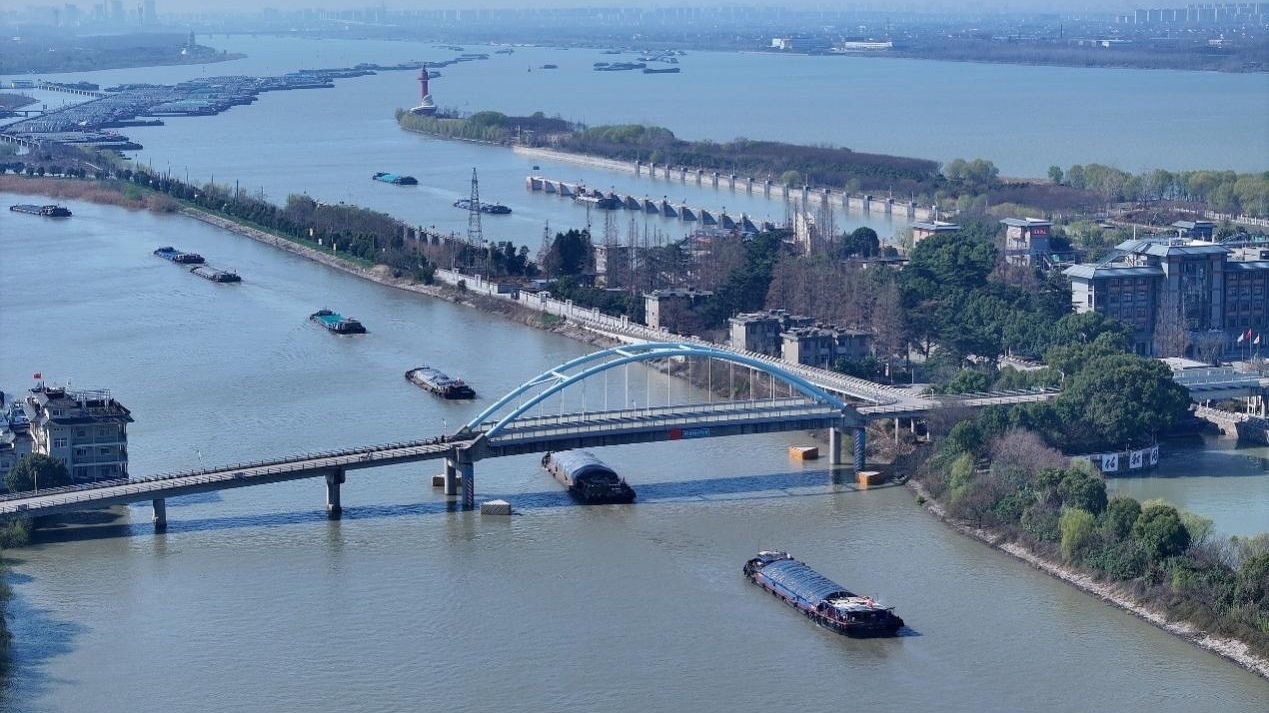 京杭大运河连续4年全线水流贯通,今年补水线路总长1274公里 京杭大运河连续4年全线水流贯通,今年补水线路总长1274公里