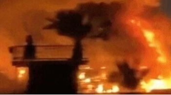 美使馆设施遭袭！现场燃大火