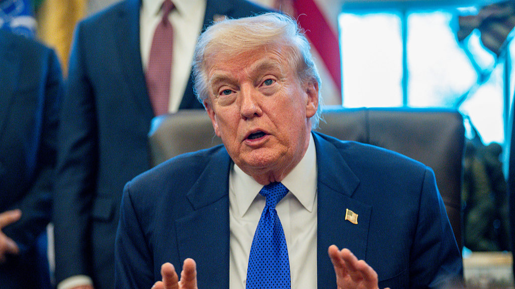 涉爱泼斯坦案 特朗普再度否认