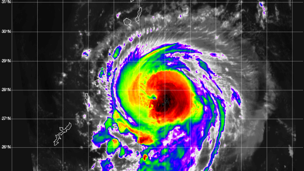 台风珊珊不断西调准备爆发，中科天机准公里级集合预报让台风预测更准