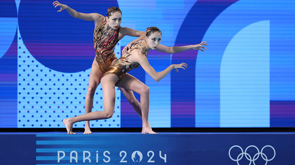 第38枚金牌!继续创造历史!王柳懿/王芊懿获得花样游泳双人项目金牌 第38枚金牌!继续创造历史!王柳懿/王芊懿获得花样游泳双人项目金牌