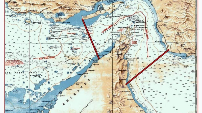伊朗公布伊控制下的霍尔木兹海峡地区新地图