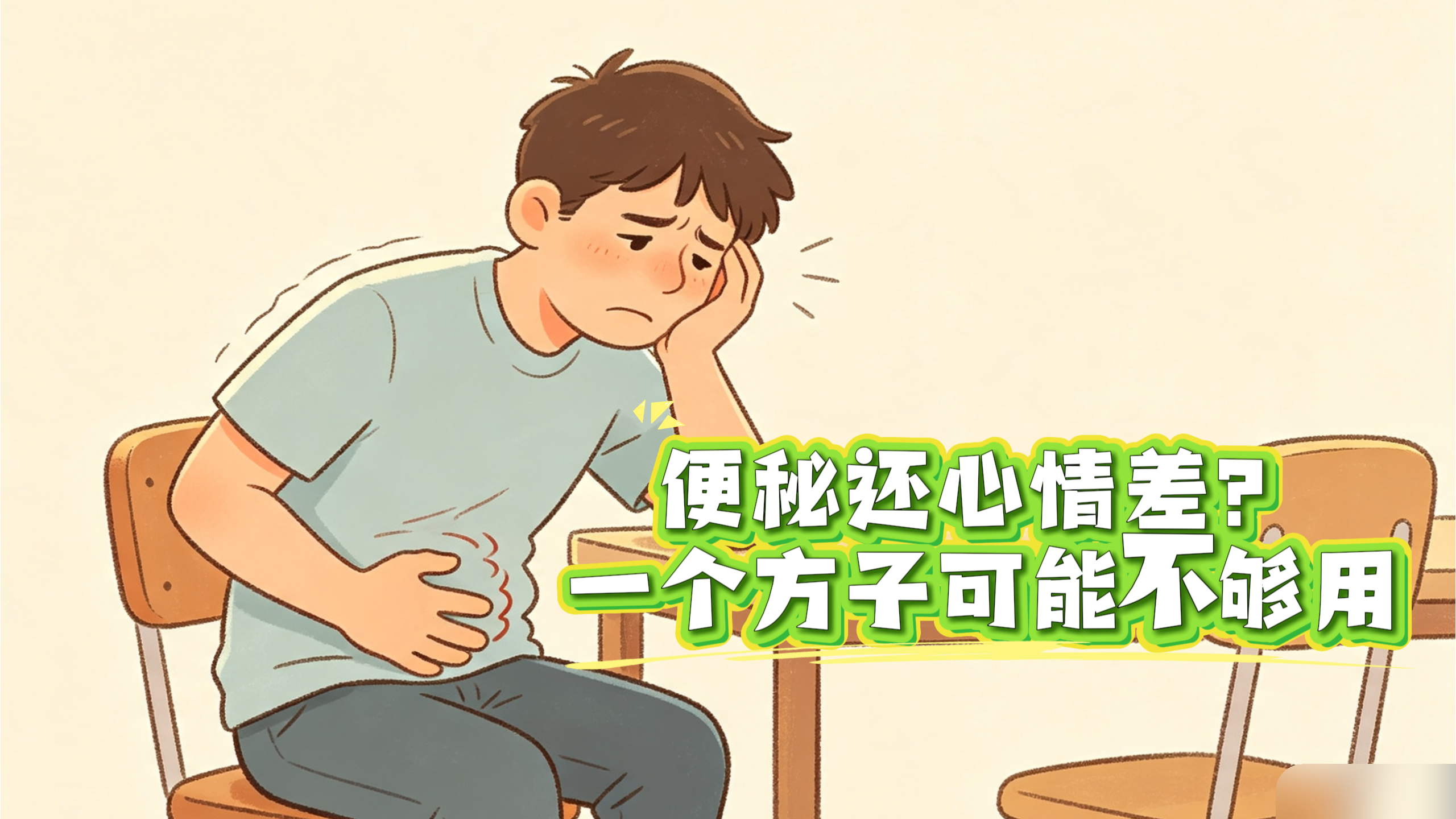 便秘还心情差？一个方子可能不够用