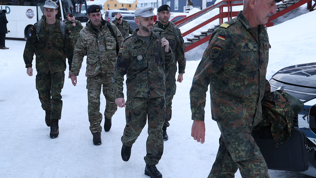 德国军事人员撤离格陵兰岛