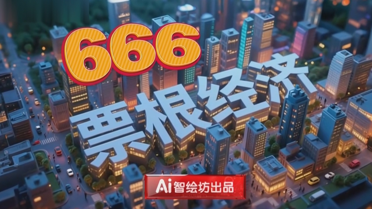 AI智绘坊：“词姐”给大家拆解“票根经济”究竟是什么