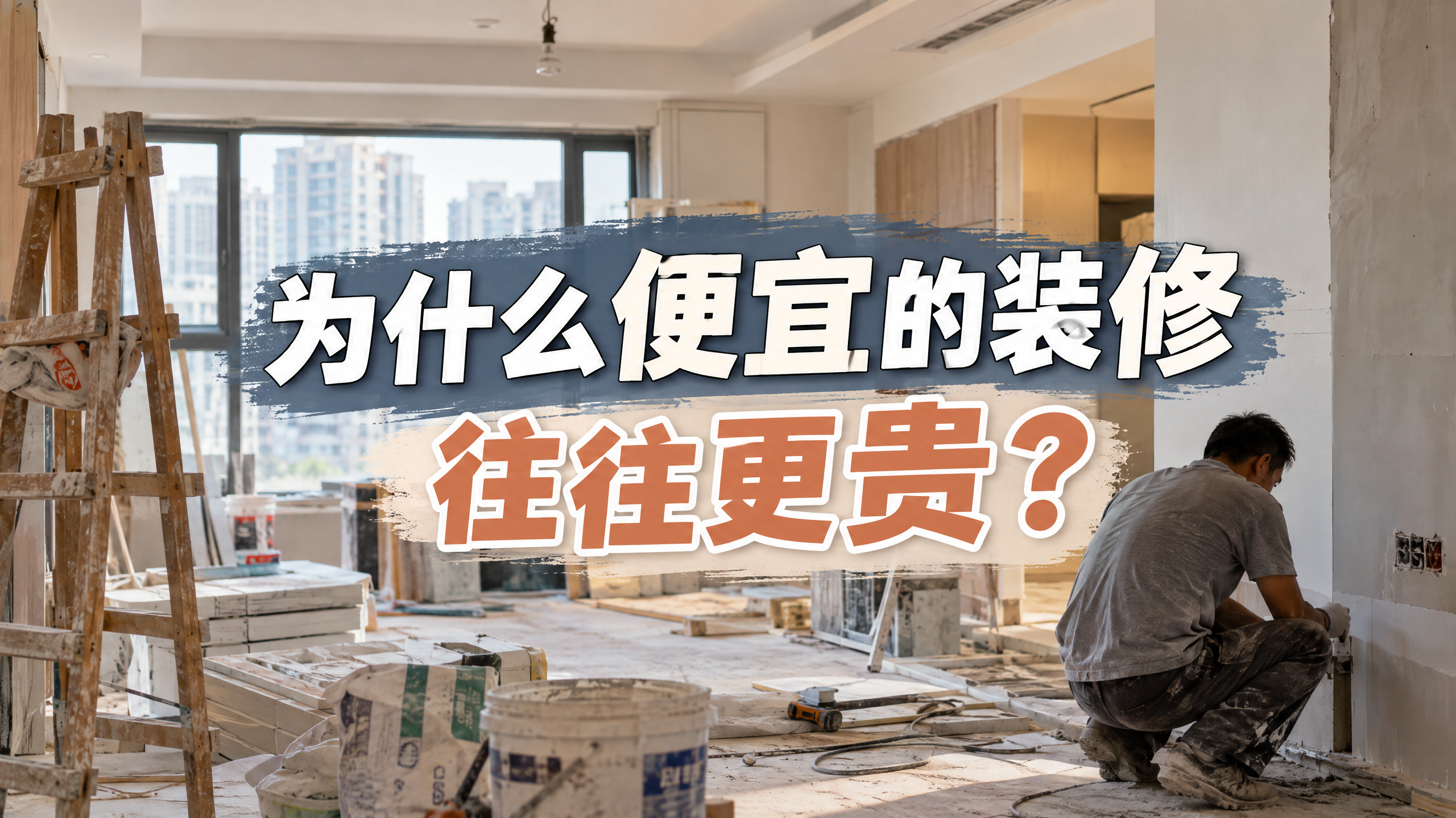 起初以为的便宜装修，往往更贵！