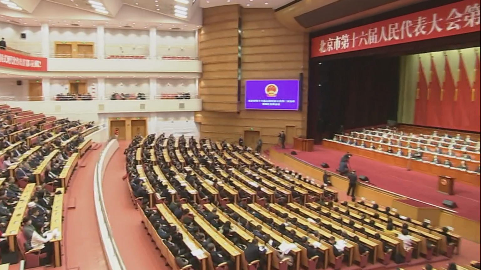 市十六届人大三次会议准备就绪 市十六届人大三次会议准备就绪