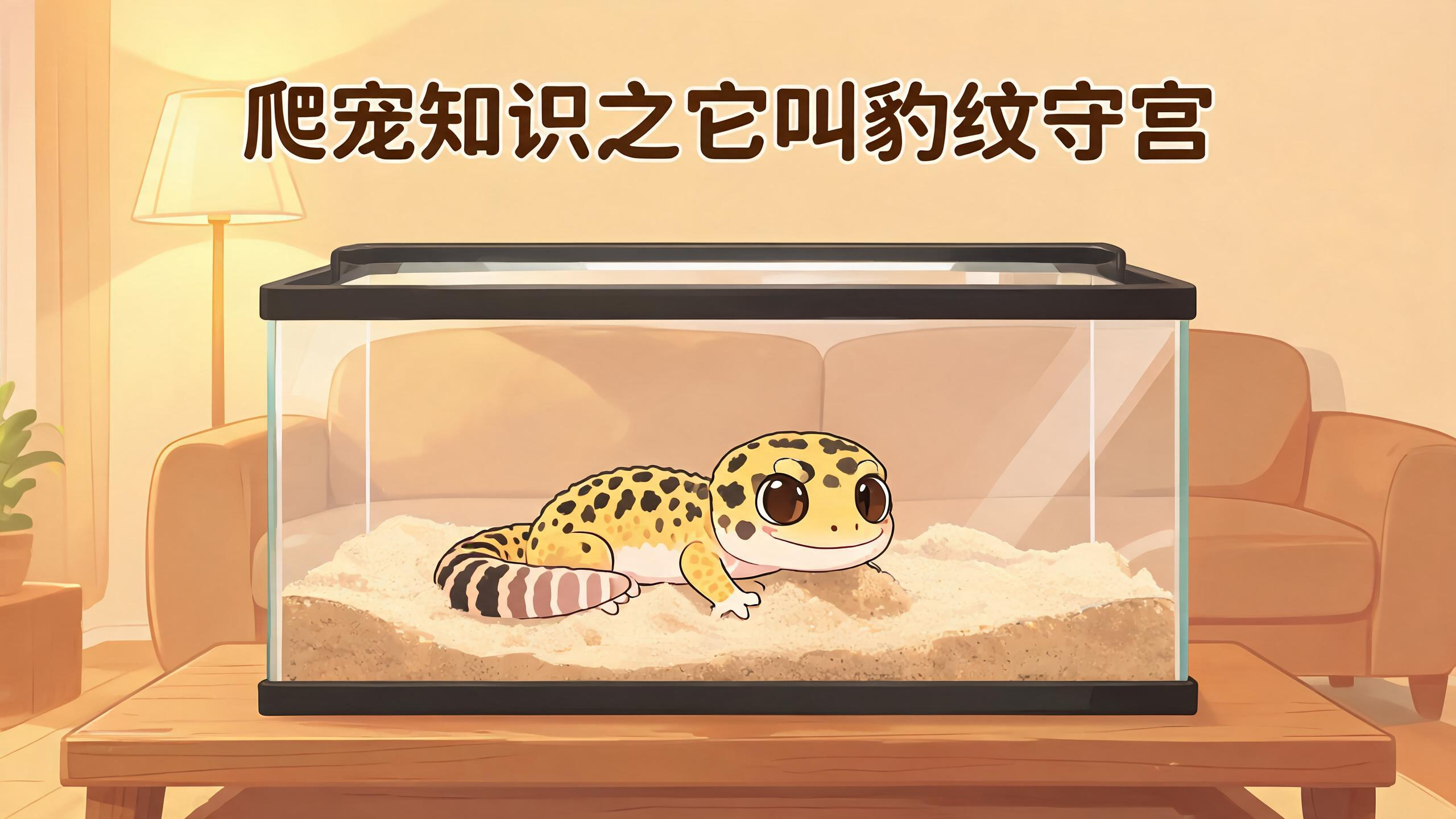 爬宠知识之它叫豹纹守宫