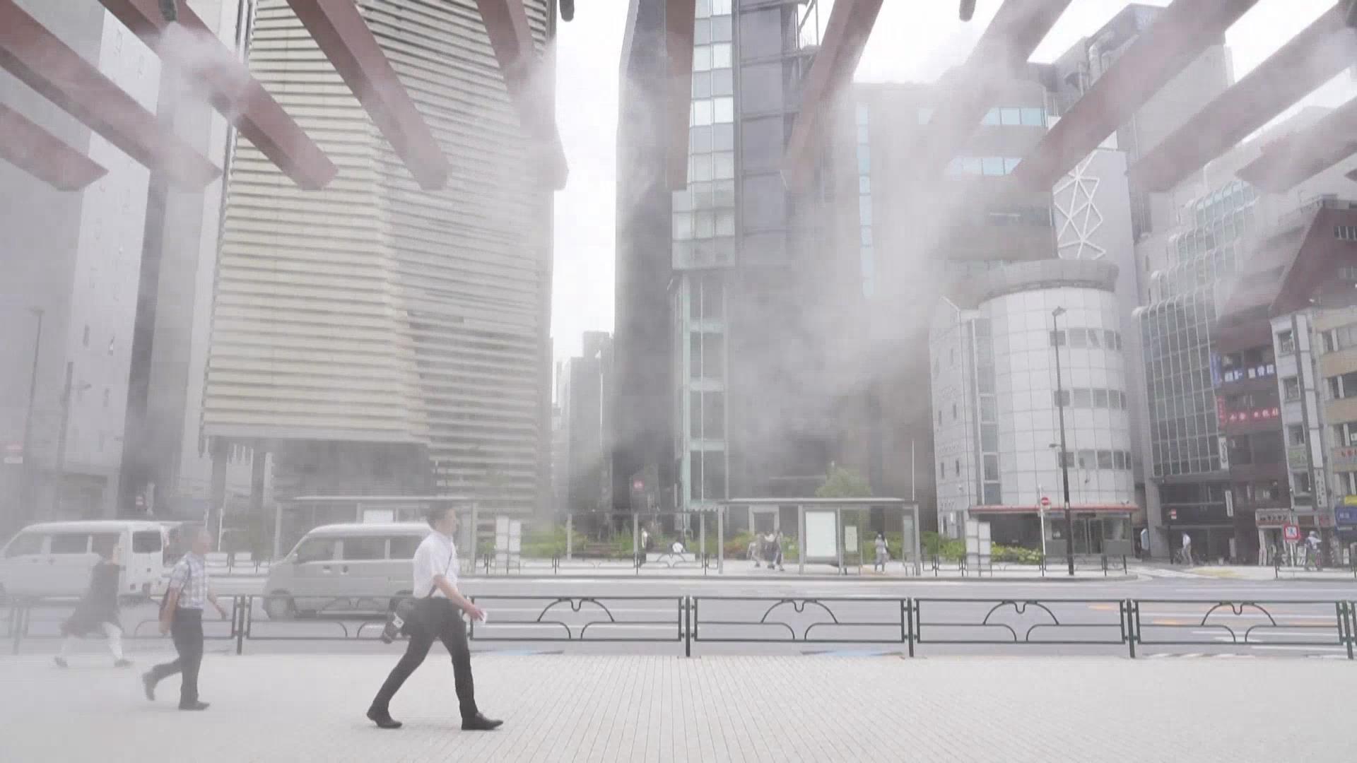 日本气象厅向多地发布“中暑警戒警报”
