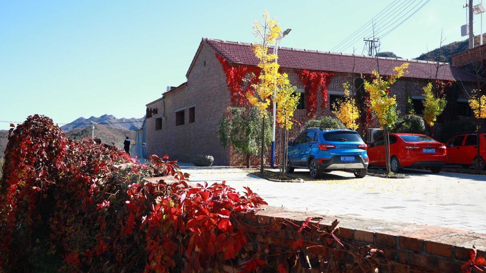 门头沟区清水镇西达么村举办第七届红叶文化节