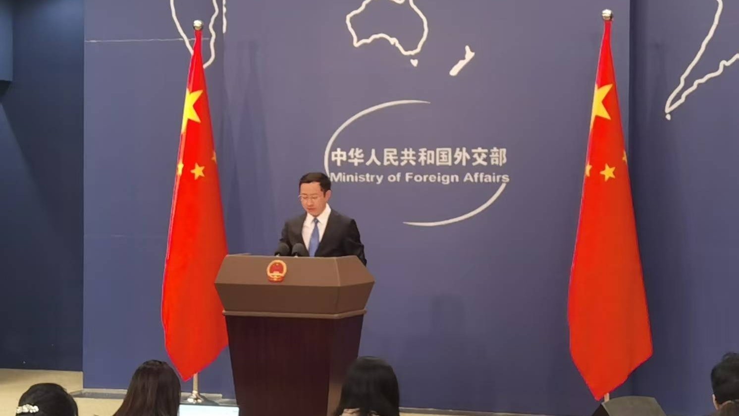 外交部:这次中美会谈是应美方的请求举行的 外交部:这次中美会谈是应美方的请求举行的