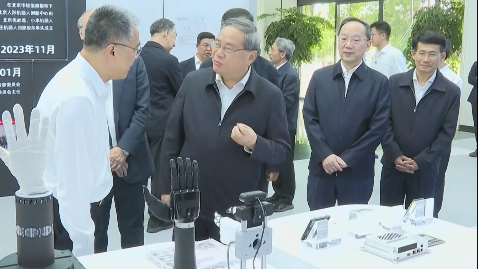 李强在北京调研 李强在北京调研