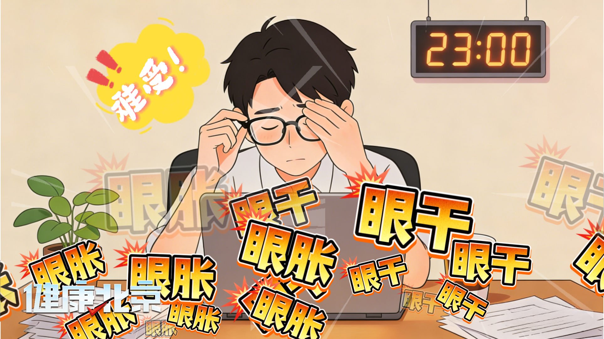 眼睛“干”到胀痛？这是身体在喊救命！！！