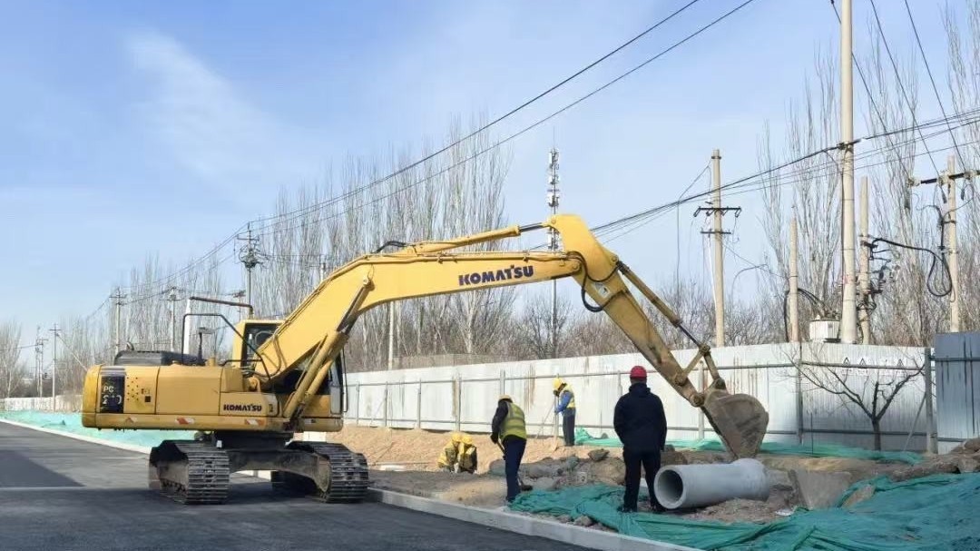 进入冲刺阶段!预计今年6月竣工 进入冲刺阶段!预计今年6月竣工