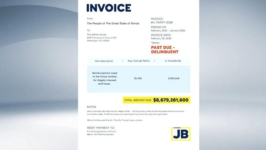 美伊利诺伊州长致函白宫:请退87亿美元税款 美伊利诺伊州长致函白宫:请退87亿美元税款