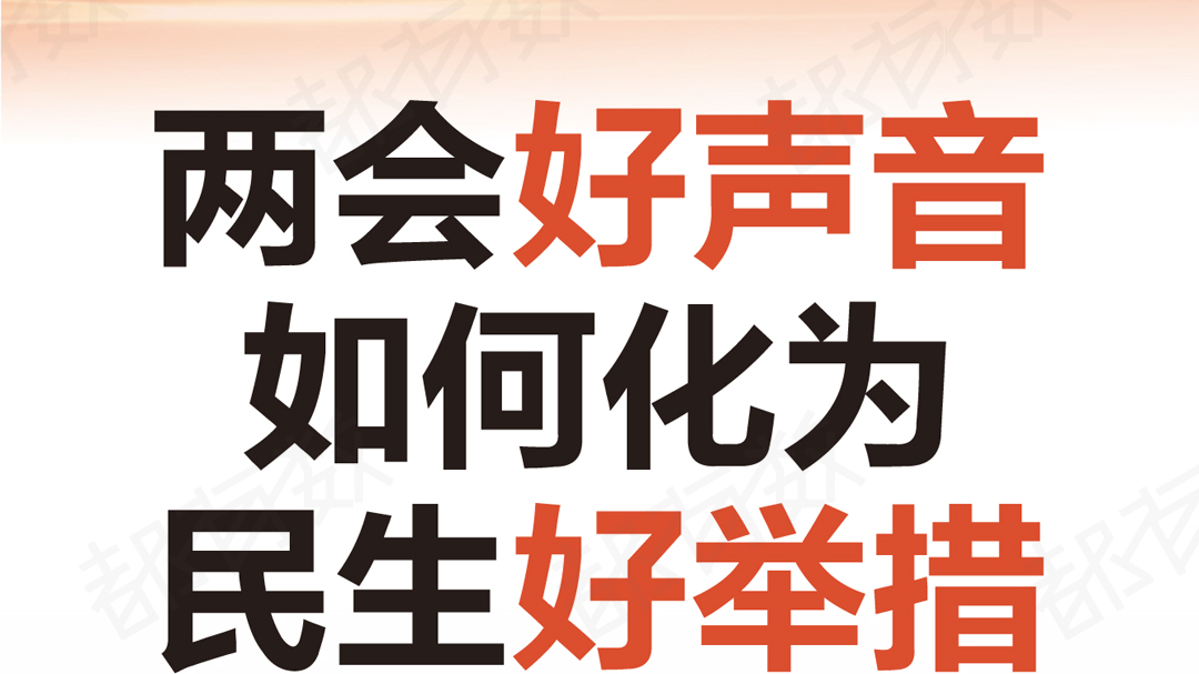 都有数|两会“好声音”如何化为民生“好举措”? 都有数|两会“好声音”如何化为民生“好举措”?
