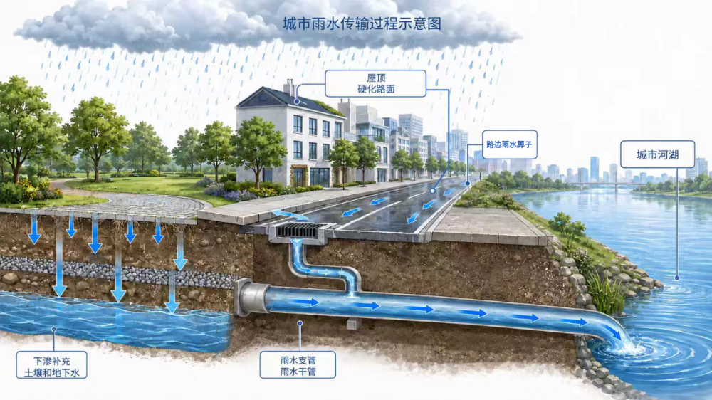 暴雨时北京地下排水网线在忙什么？_北京时间