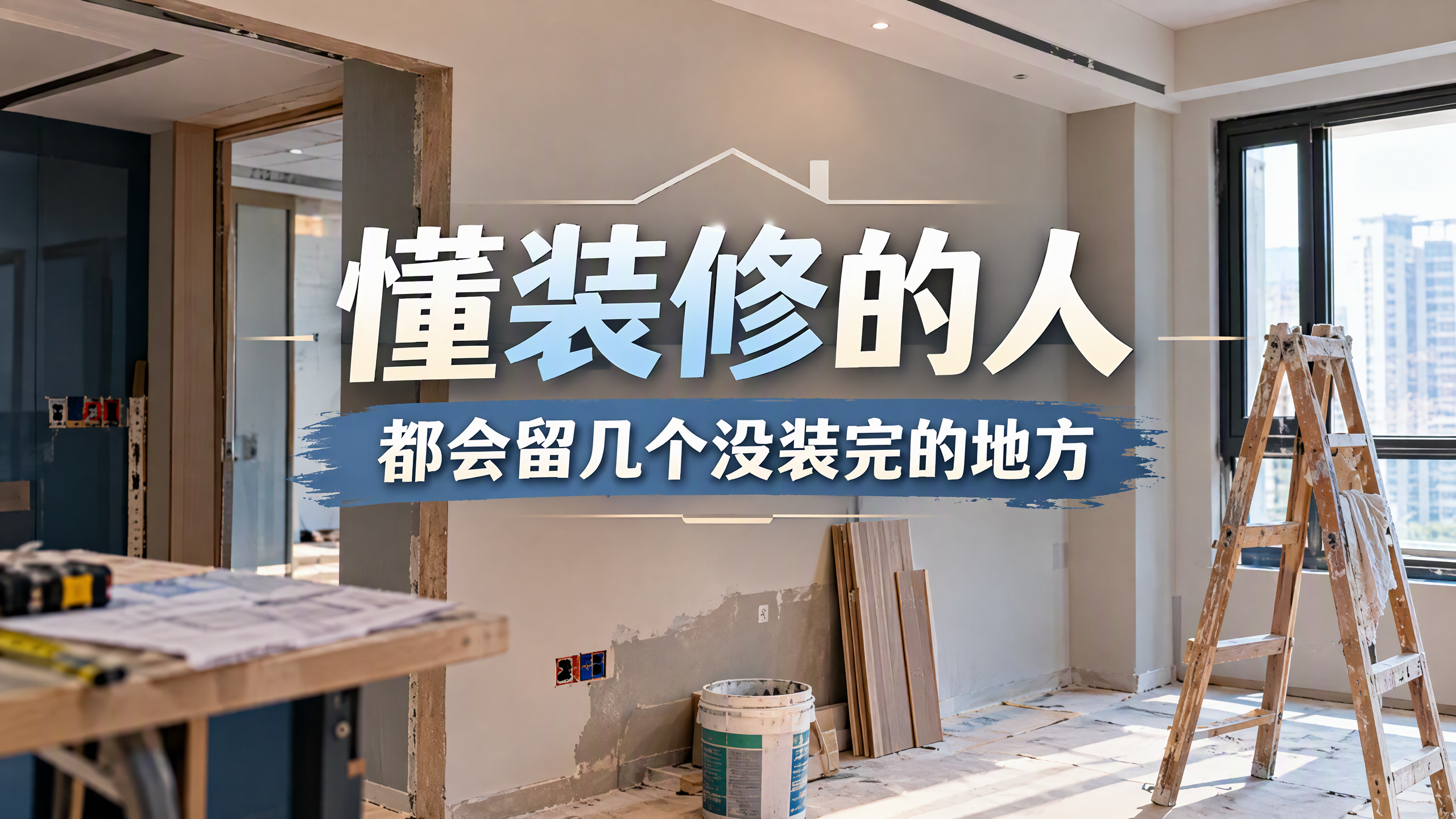 懂装修的人,会留几个没装完的地方 懂装修的人,会留几个没装完的地方