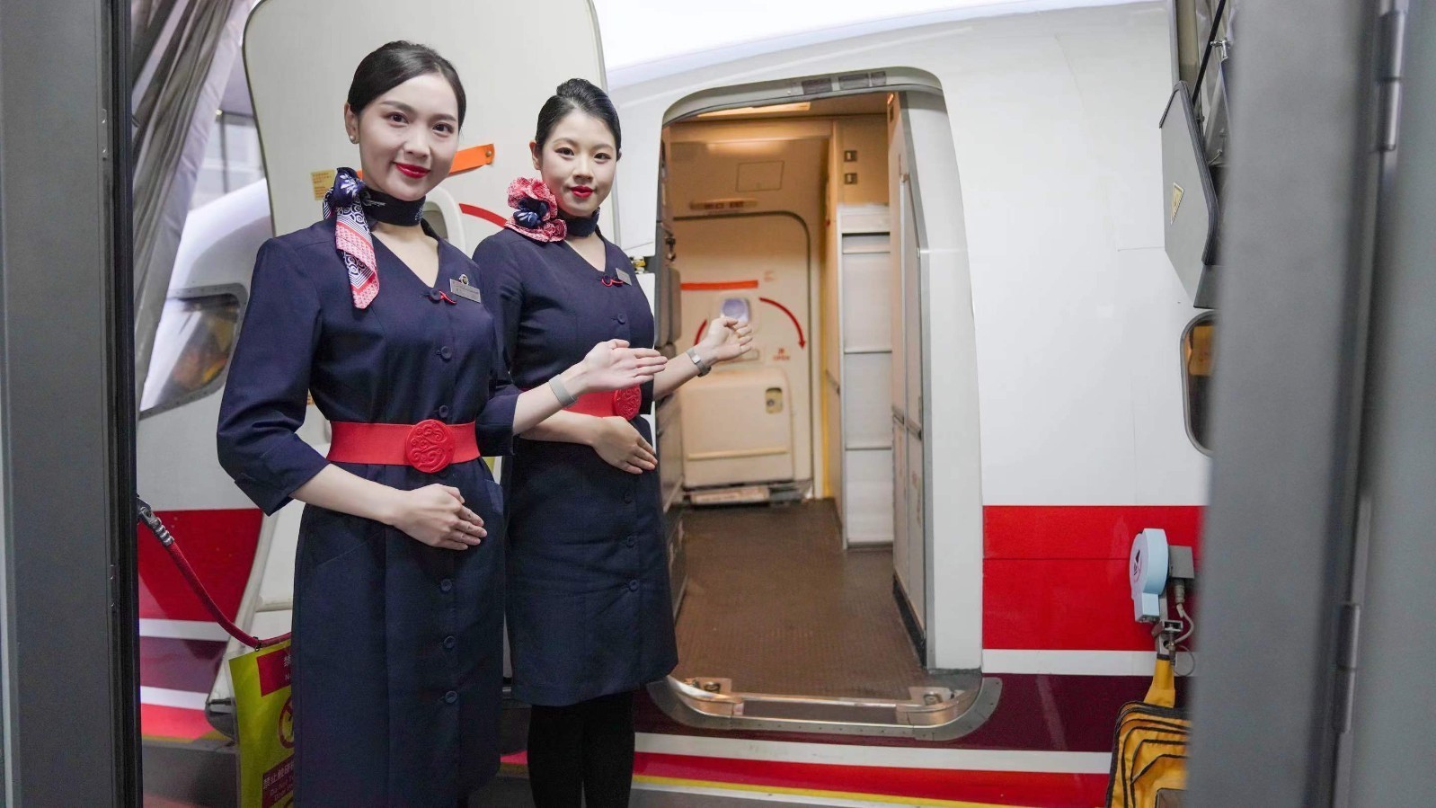 中国联合航空北京大兴-鞍山航线成功首航 中国联合航空北京大兴-鞍山航线成功首航