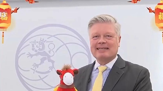 “马”上祝福到!多国驻华使节共贺马年新春 “马”上祝福到!多国驻华使节共贺马年新春