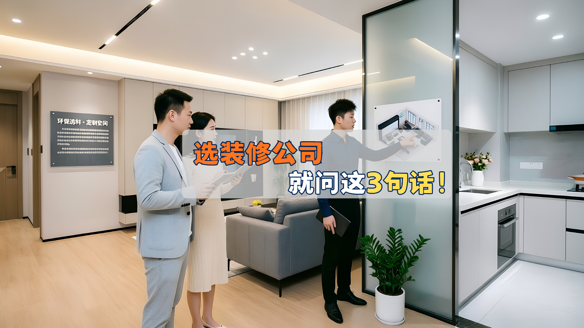 选装修公司时，三条能写进合同，才值得谈！