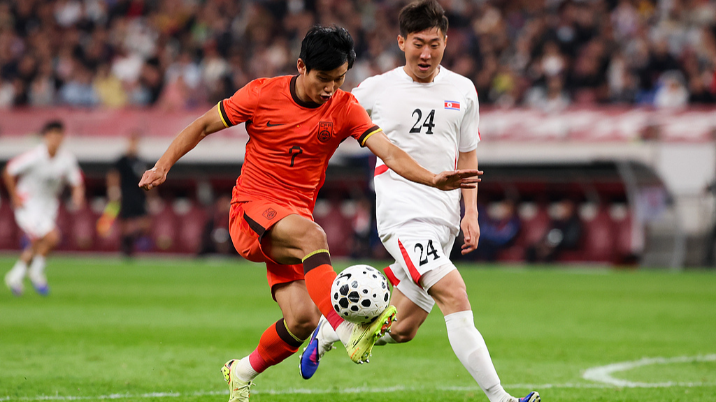 考察球员为主 首发更换6人 U23国足1比1战平朝鲜队