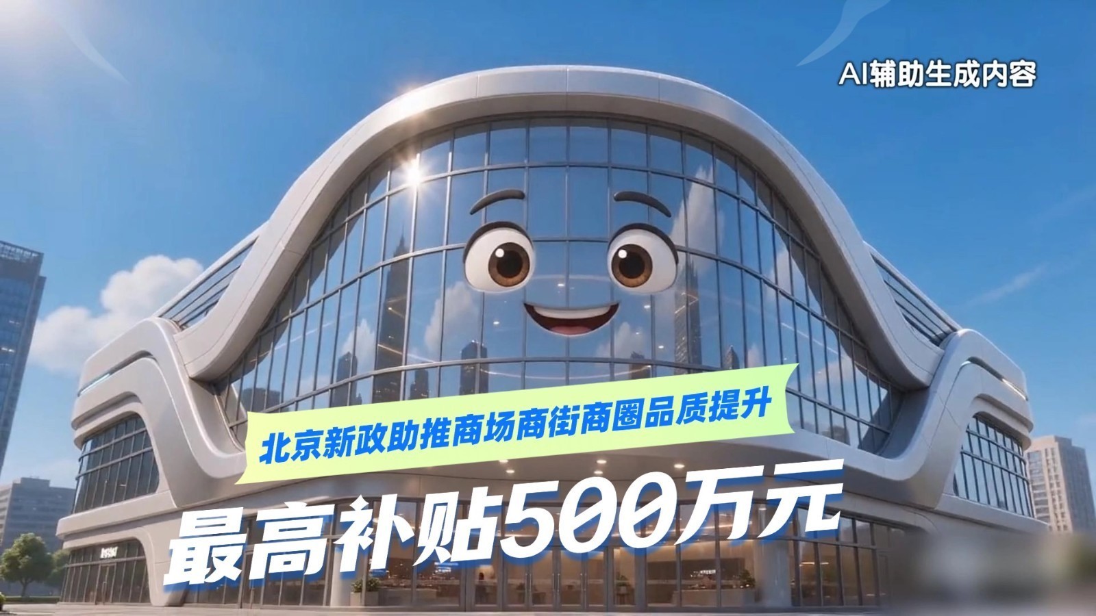 最高补贴500万元 北京新政助推商场商街商圈品质提升