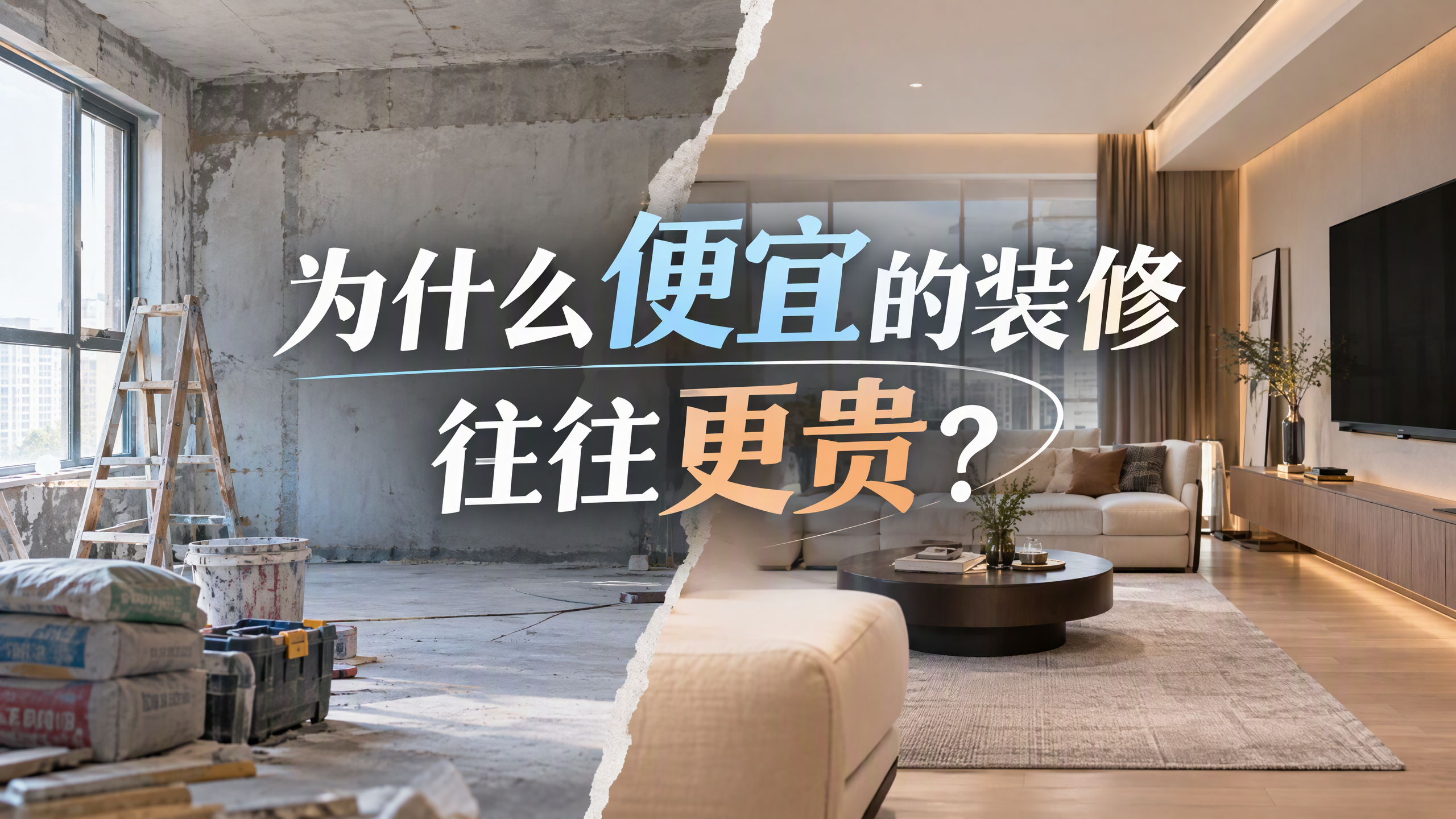 为什么便宜的装修，往往更贵？
