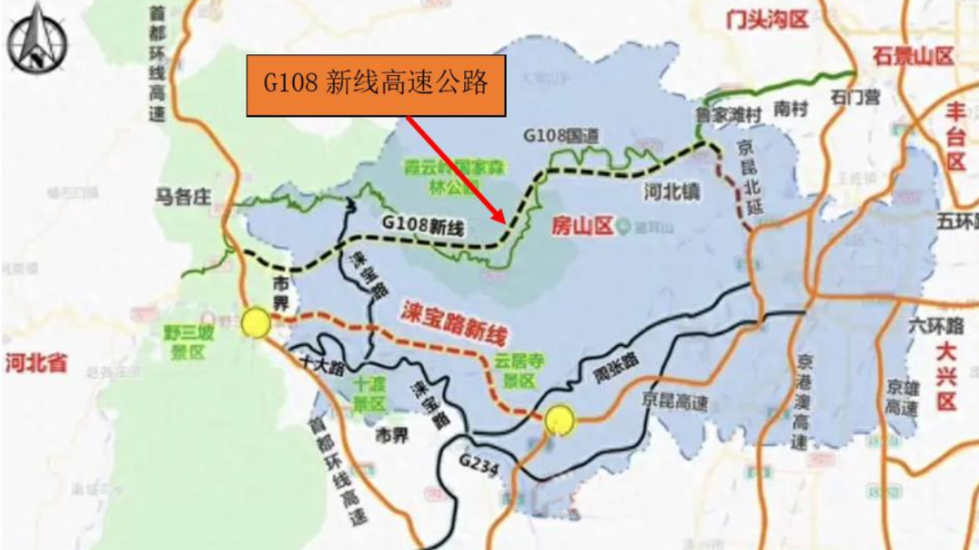 房山区108新线高速蒲洼大桥建设迎来新进展！