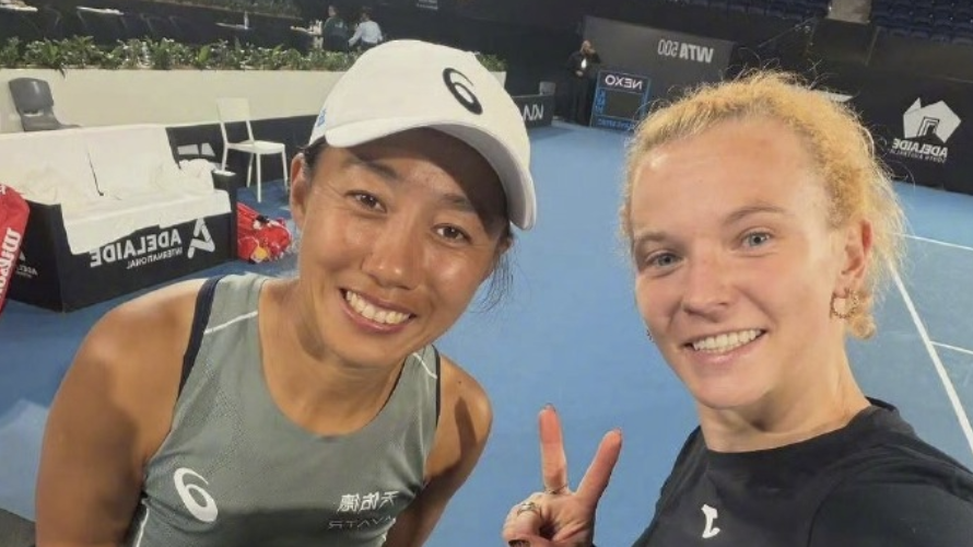 祝贺！张帅组合阿德莱德站女双夺冠
