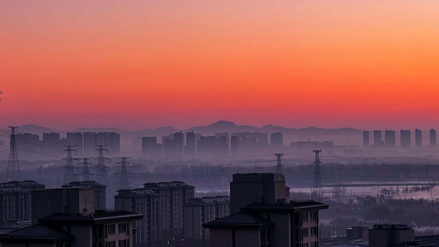 北京雪后日出美景!阳光与冰雪的激情相拥 北京雪后日出美景!阳光与冰雪的激情相拥