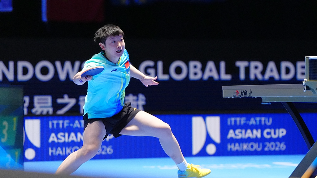 孙颖莎晋级亚洲杯女单决赛