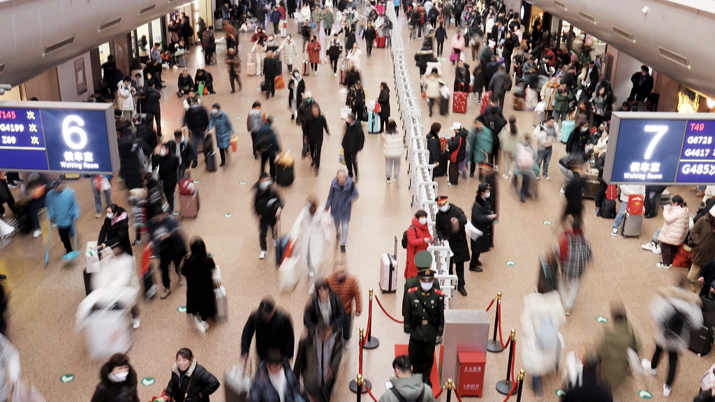 北京到热门地区春运车票十分紧俏