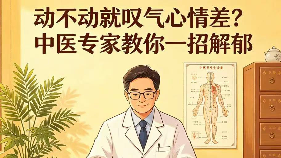 动不动就叹气心情差？中医专家教你一招解郁