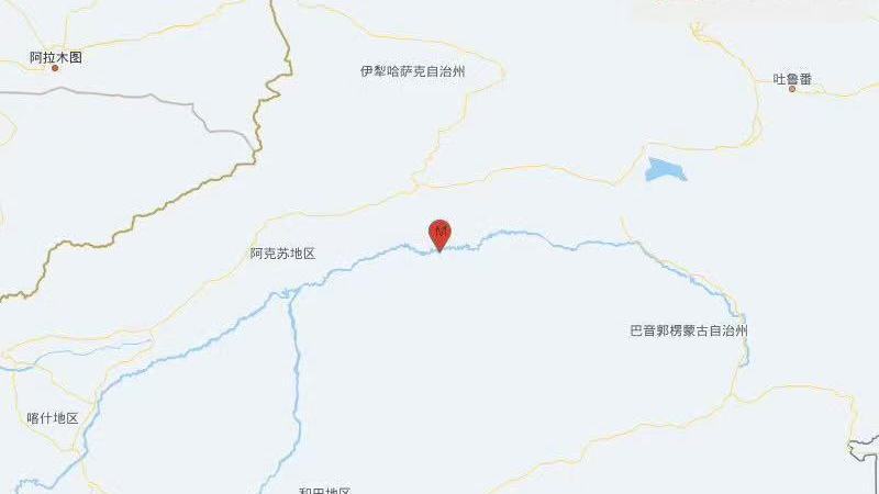 新疆阿克苏地区沙雅县发生3.9级地震 震源深度28公里 新疆阿克苏地区沙雅县发生3.9级地震 震源深度28公里
