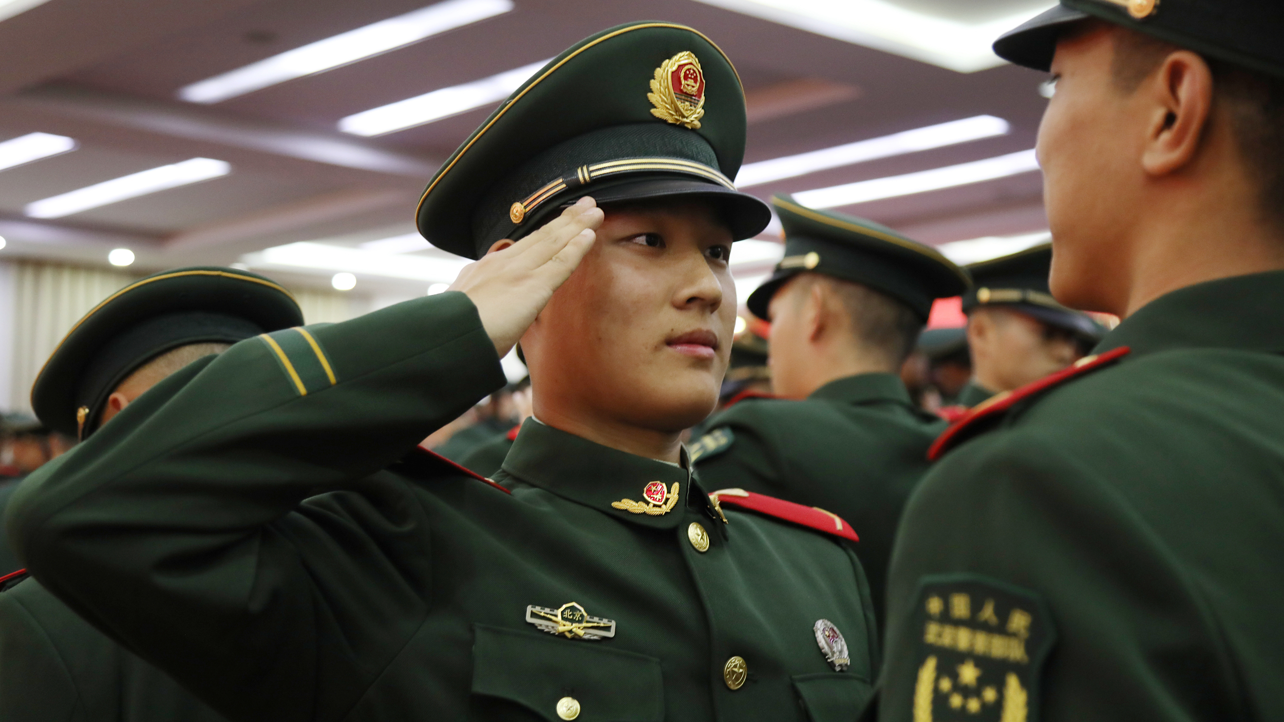 新兵,请入列!武警北京总队执勤第六支队举行2024年秋季新兵授衔仪式 新兵,请入列!武警北京总队执勤第六支队举行2024年秋季新兵授衔仪式