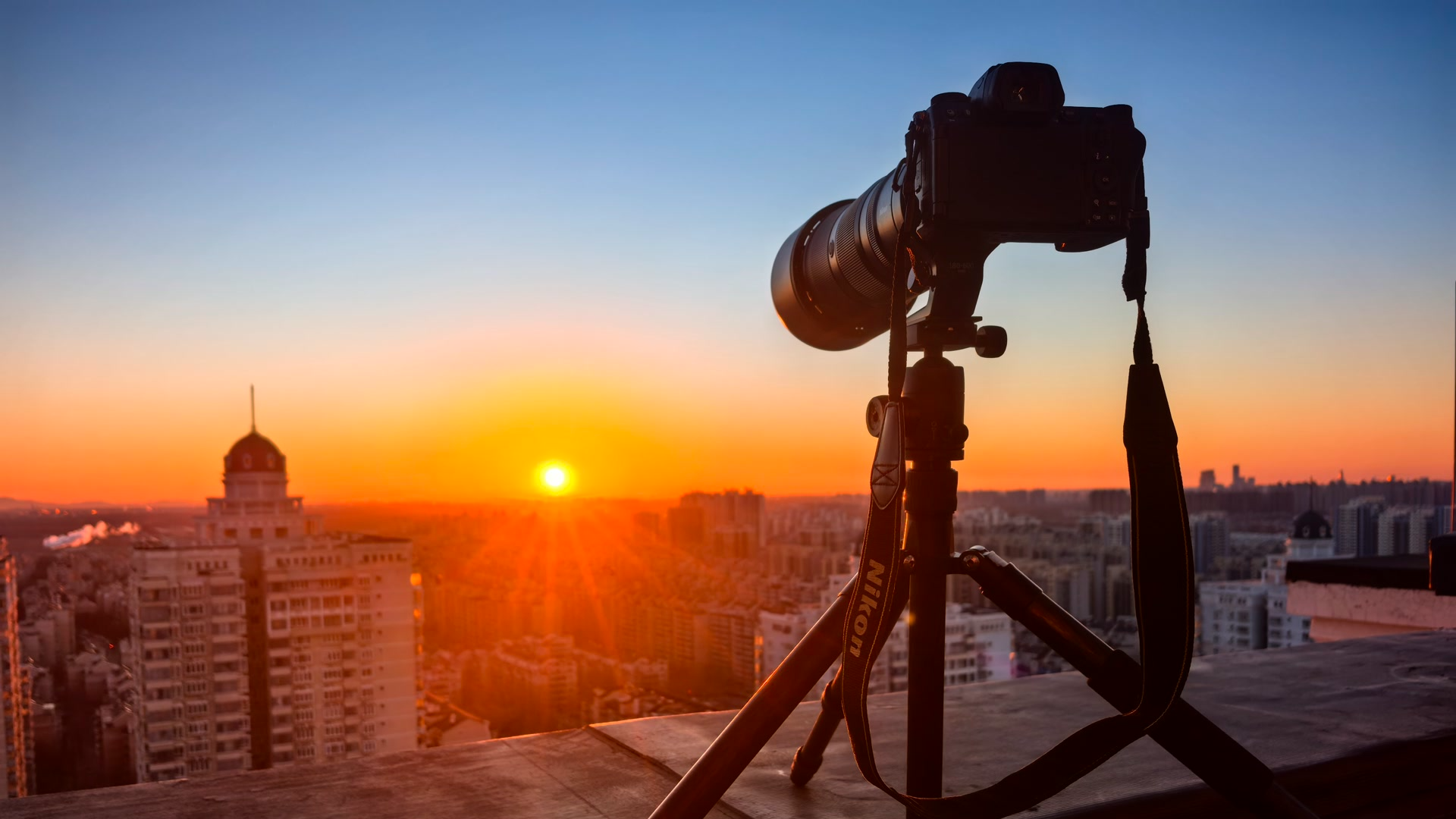 寒潮清晨,北京的日出最“火” 寒潮清晨,北京的日出最“火”