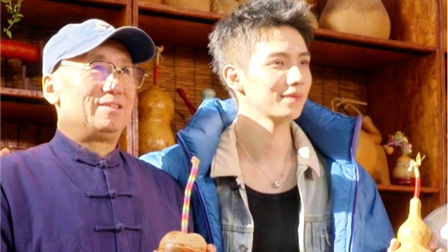 怀柔非遗上分！罗一舟禧宝露体验浸烙葫芦名场面来袭