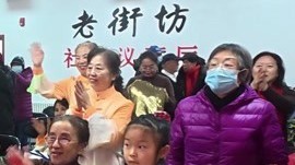 苹果园街道西黄新村西里社区举办“福启马年 乐满社区”迎春联欢会