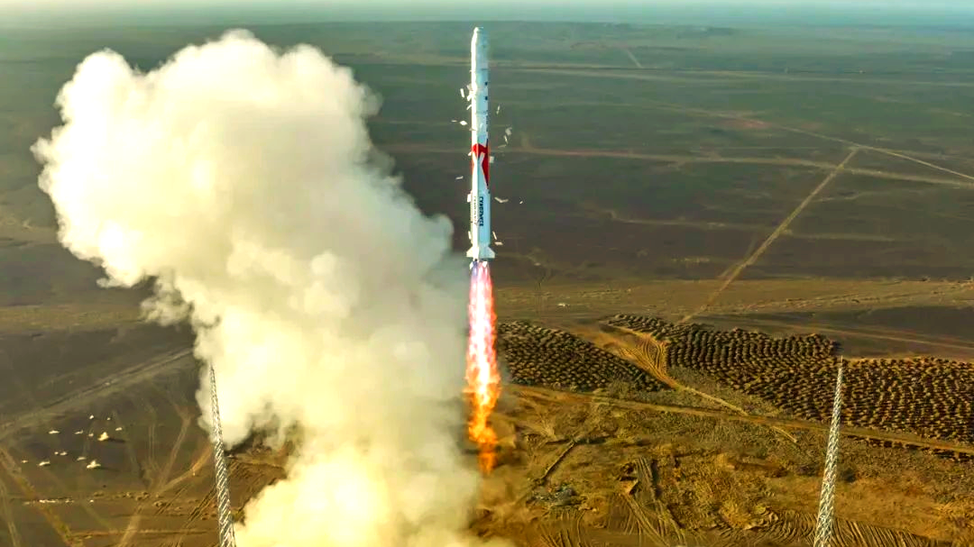 朱雀二号改进型遥二运载火箭发射成功