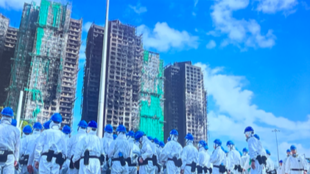 香港警方：内地支援超3万件物资有效助力大埔火灾救援