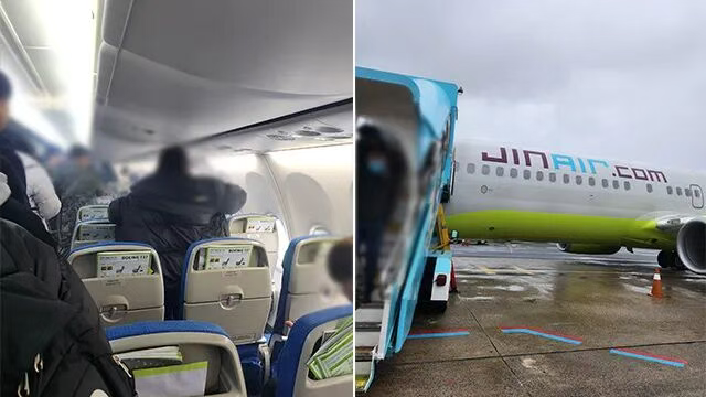 一架客机在韩国济州岛起飞前冒烟,120名乘客被紧急疏散 一架客机在韩国济州岛起飞前冒烟,120名乘客被紧急疏散