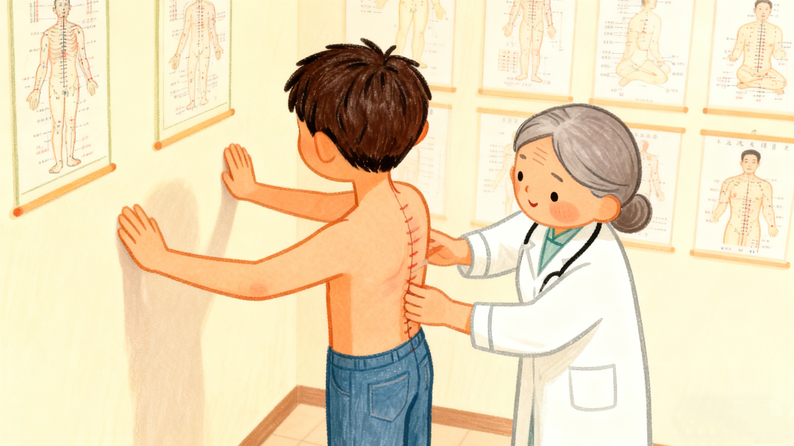 腰椎错位？中医正骨一手法缓解疼痛