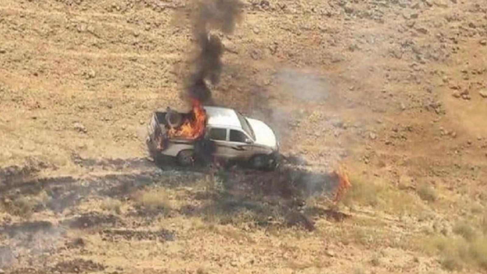 美军发布“伊斯兰国”重要头目被打死视频