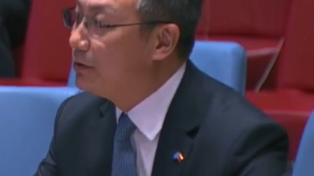塞拉利昂担任11月安理会轮值主席 中国代表在发言前表示祝贺 塞拉利昂担任11月安理会轮值主席 中国代表在发言前表示祝贺