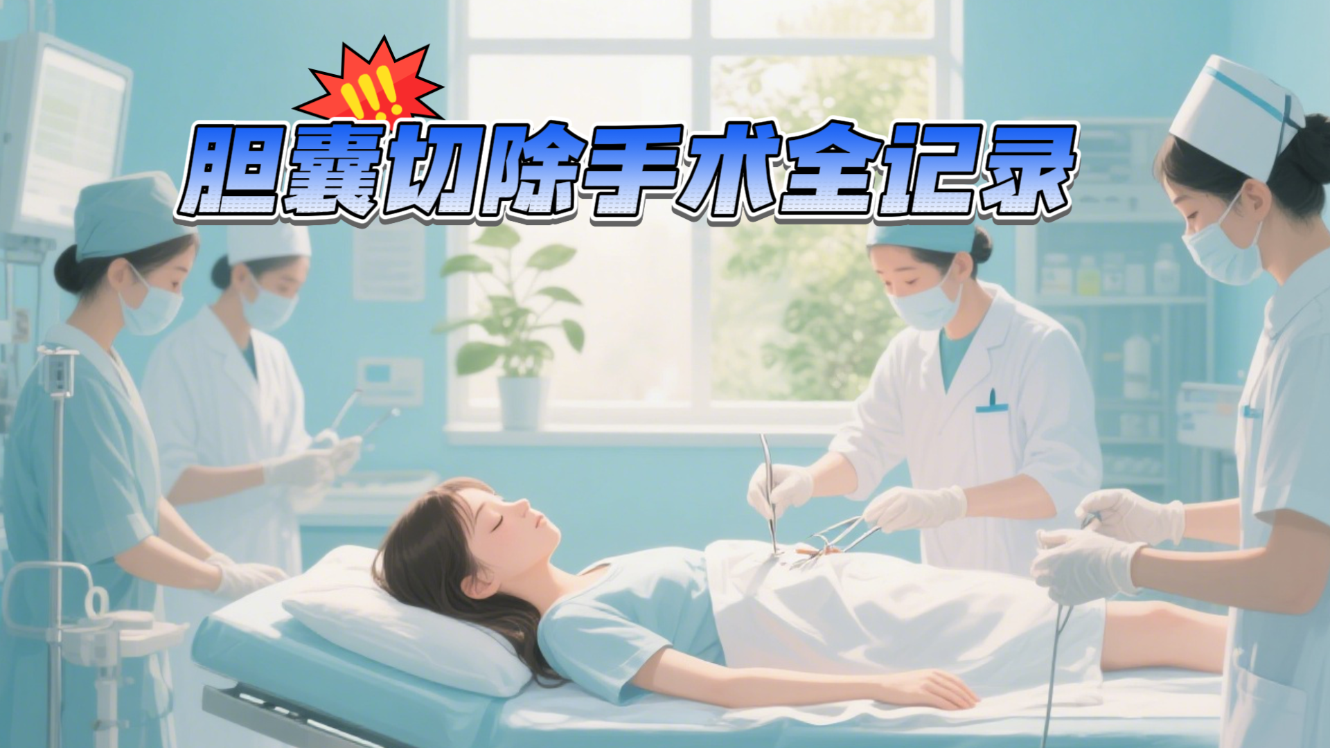 《健康北京》直击！女记者自拍「切胆」全程：从躺上手术台到摘除胆囊