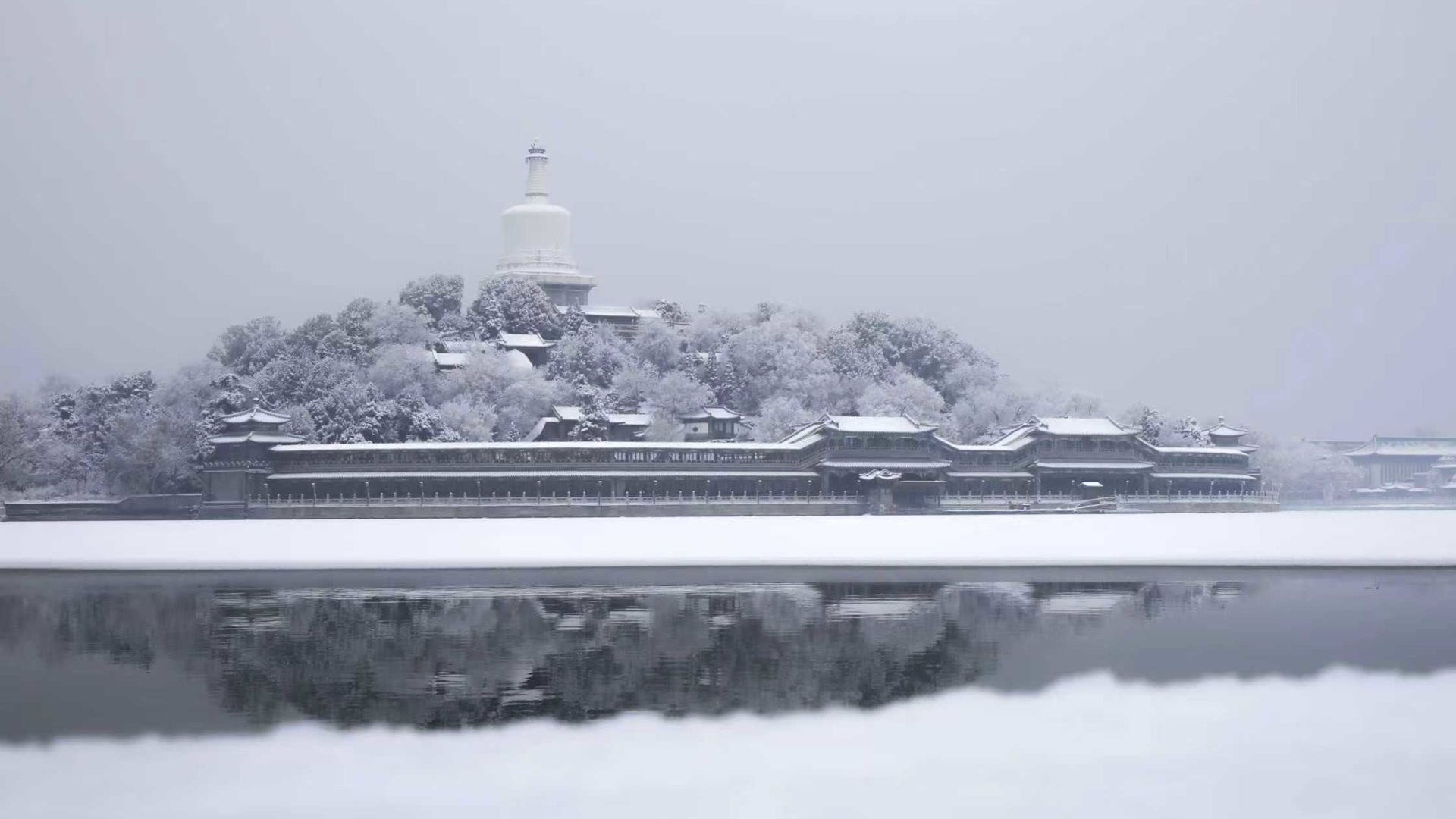 北京市属公园推出“雪景打卡地图”，40余处点位拍雪绝美！